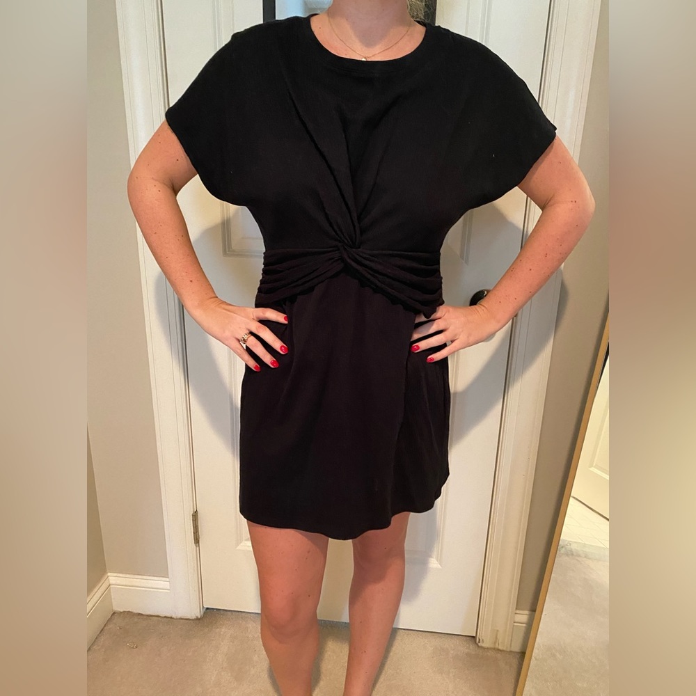 Short sleeve mini dress
